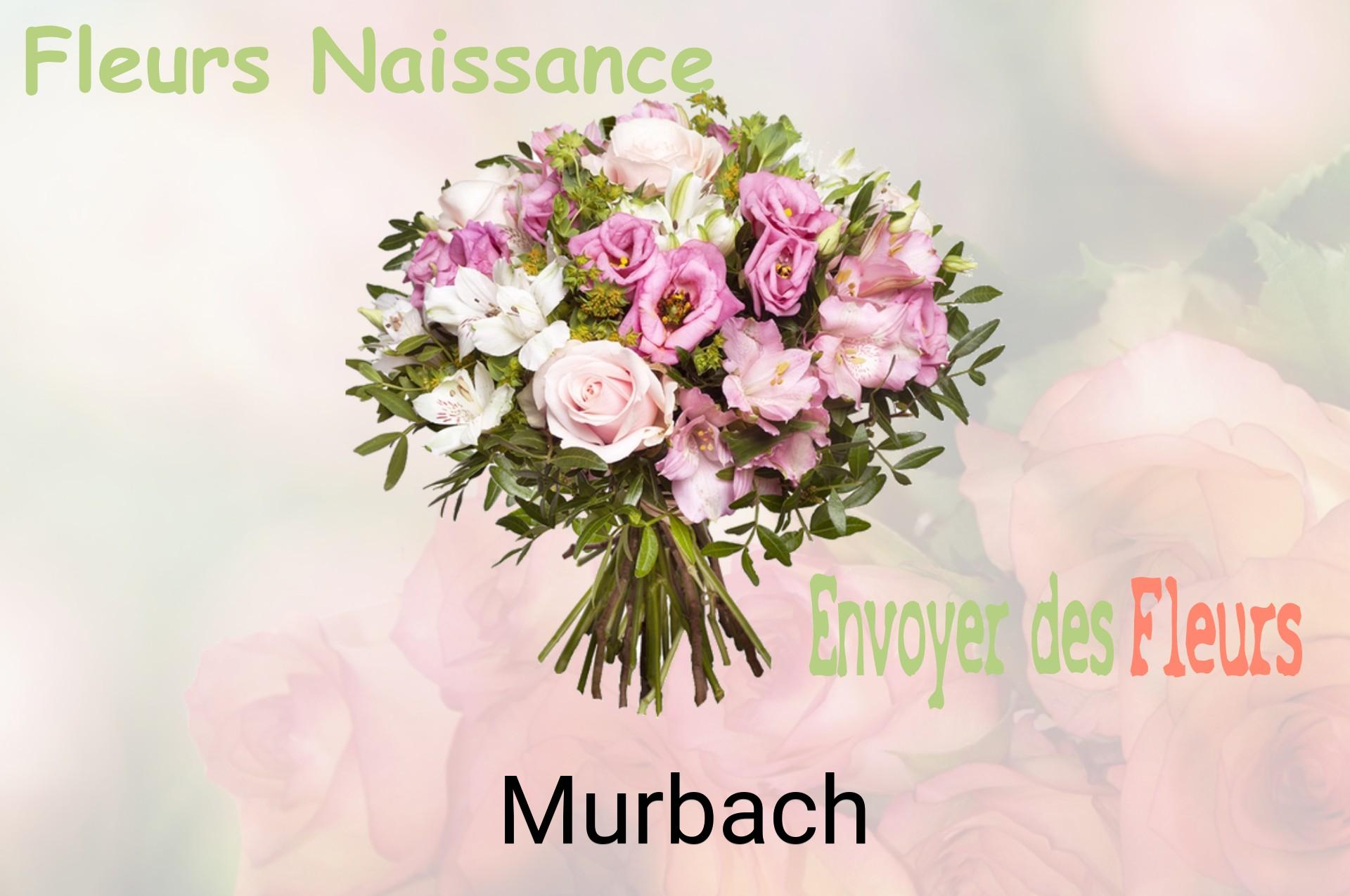 Bouquet de fleurs de naissance livré à Murbach
